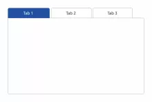 Tabs component